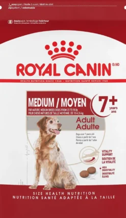 Online Royal Canin Medium Adult 7+ 15 kg - hundefoder til mellemstore ældre hunde Hundefoder|Tørfoder Til Hunde I Alle Størrelser Og Aldre