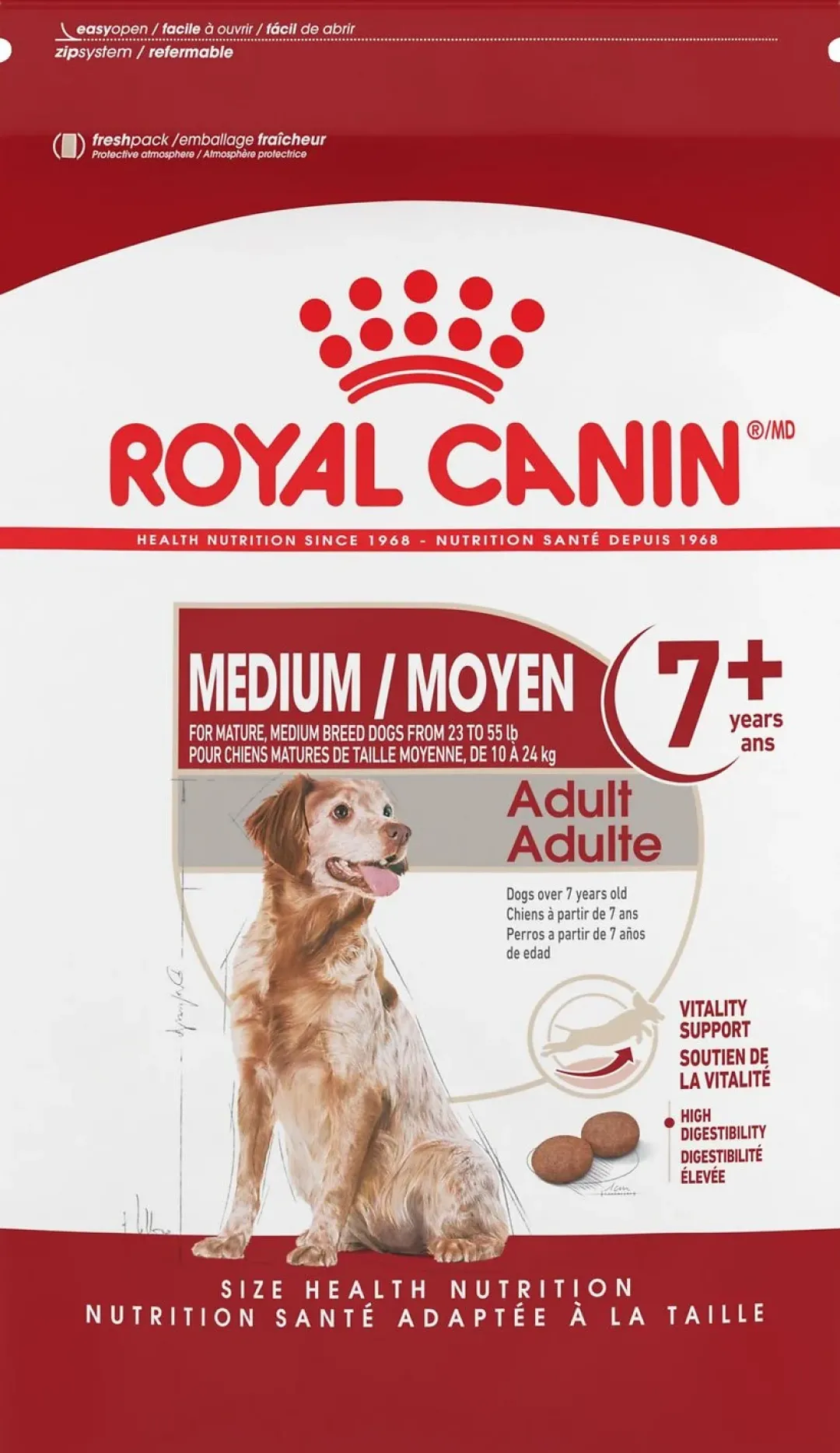 Online Royal Canin Medium Adult 7+ 15 kg - hundefoder til mellemstore ældre hunde Hundefoder|Tørfoder Til Hunde I Alle Størrelser Og Aldre