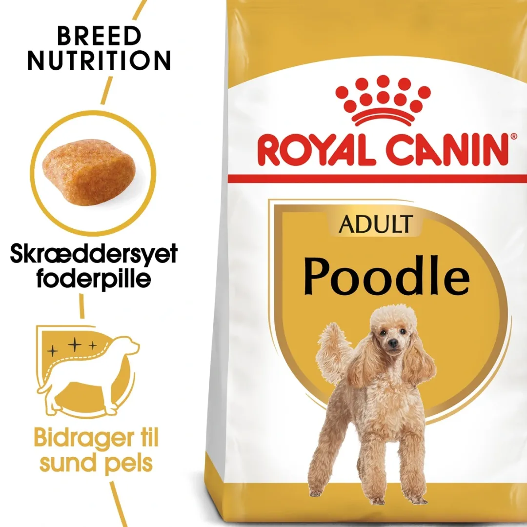 Outlet Royal Canin Poodle Adult 7,5 kg - tørfoder til voksne pudler Hundefoder|Tørfoder Til Hunde I Alle Størrelser Og Aldre