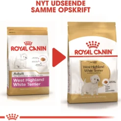 Outlet Royal Canin West Highland White Terrier Adult 3 kg - tørfoder til Westie Hundefoder|Tørfoder Til Hunde I Alle Størrelser Og Aldre