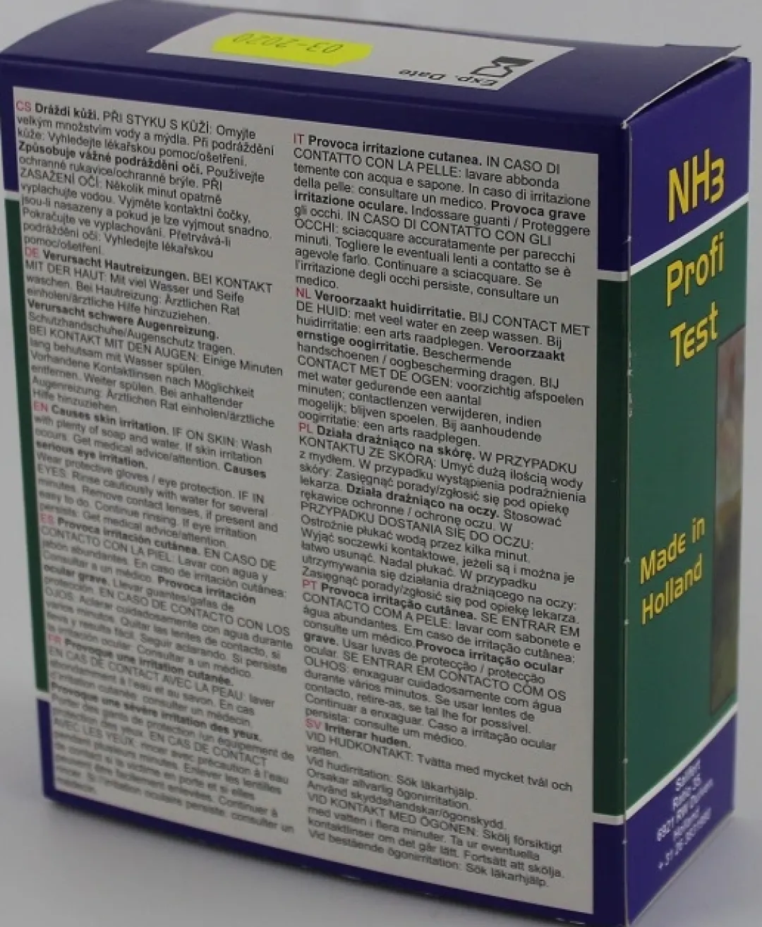 Sale Salifert Ammonium Test NH3 / NH4 Måleudstyr Til Akvarium