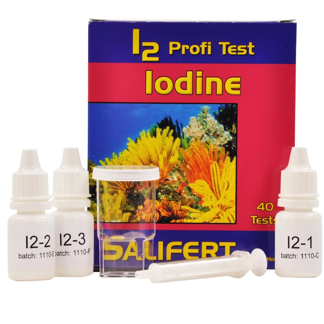 Salifert Jod Test I2 Måleudstyr Til Akvarium