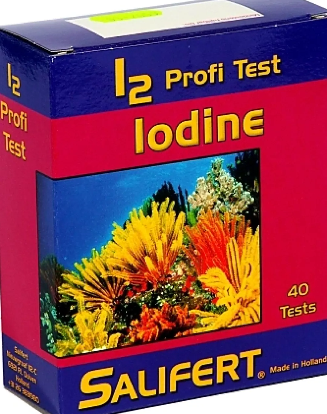 Salifert Jod Test I2 Måleudstyr Til Akvarium