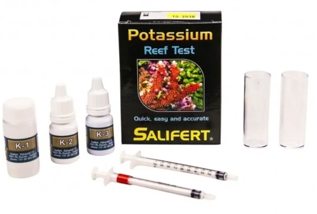 New Salifert Kalium Test Potassium Måleudstyr Til Akvarium