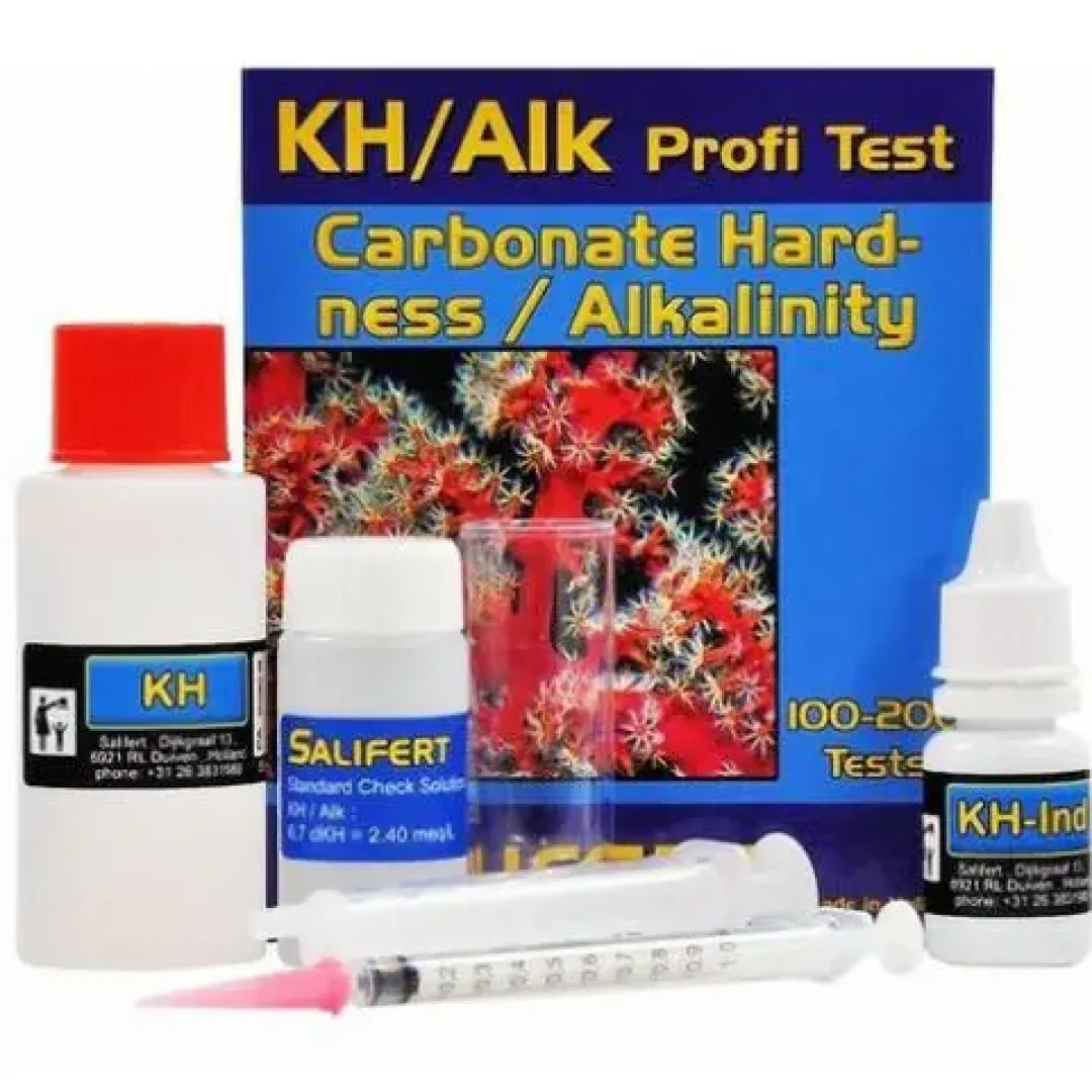 Hot Salifert KH/Alkalinity Test Karbonat Hårdhed Måleudstyr Til Akvarium
