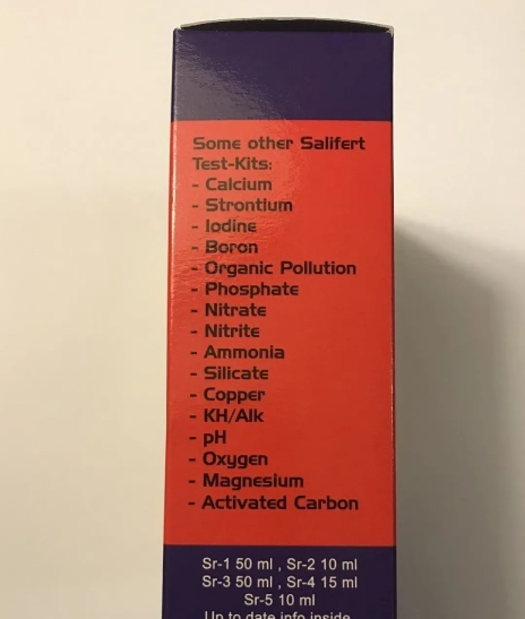 Online Salifert Strontium Test SR Måleudstyr Til Akvarium