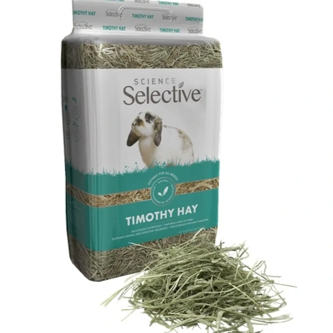 Science Selective Timothy Hø 1,5 kg Foder & Snack Til Gnavere & Kanin