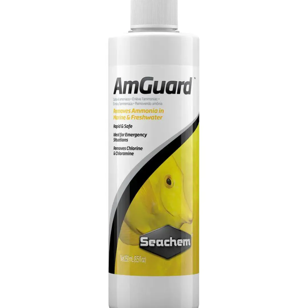 Best Amguard 250 ml (Fjerner Amonium) Vandbehandlingsprodukter Til Saltvandsakvarier