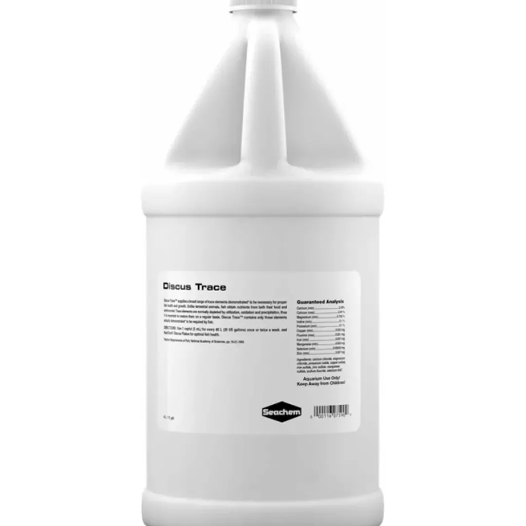 Clearance Discus Trace 4l Liter Vandbehandlingsprodukter Til Ferskvandsakvarier
