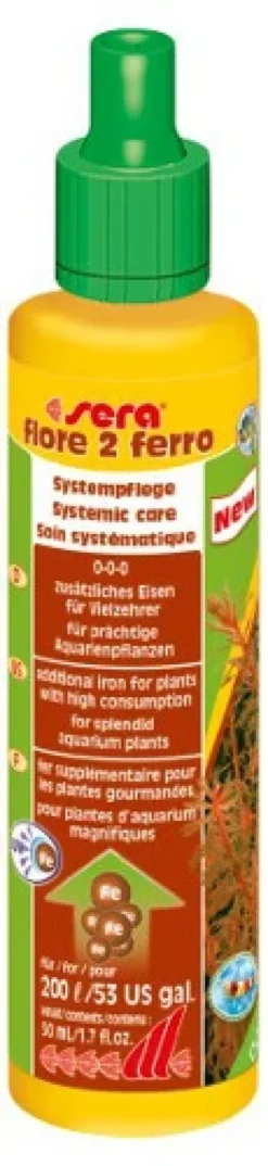 Outlet Flore 2 Ferro 50 ml Vandbehandlingsprodukter Til Ferskvandsakvarier