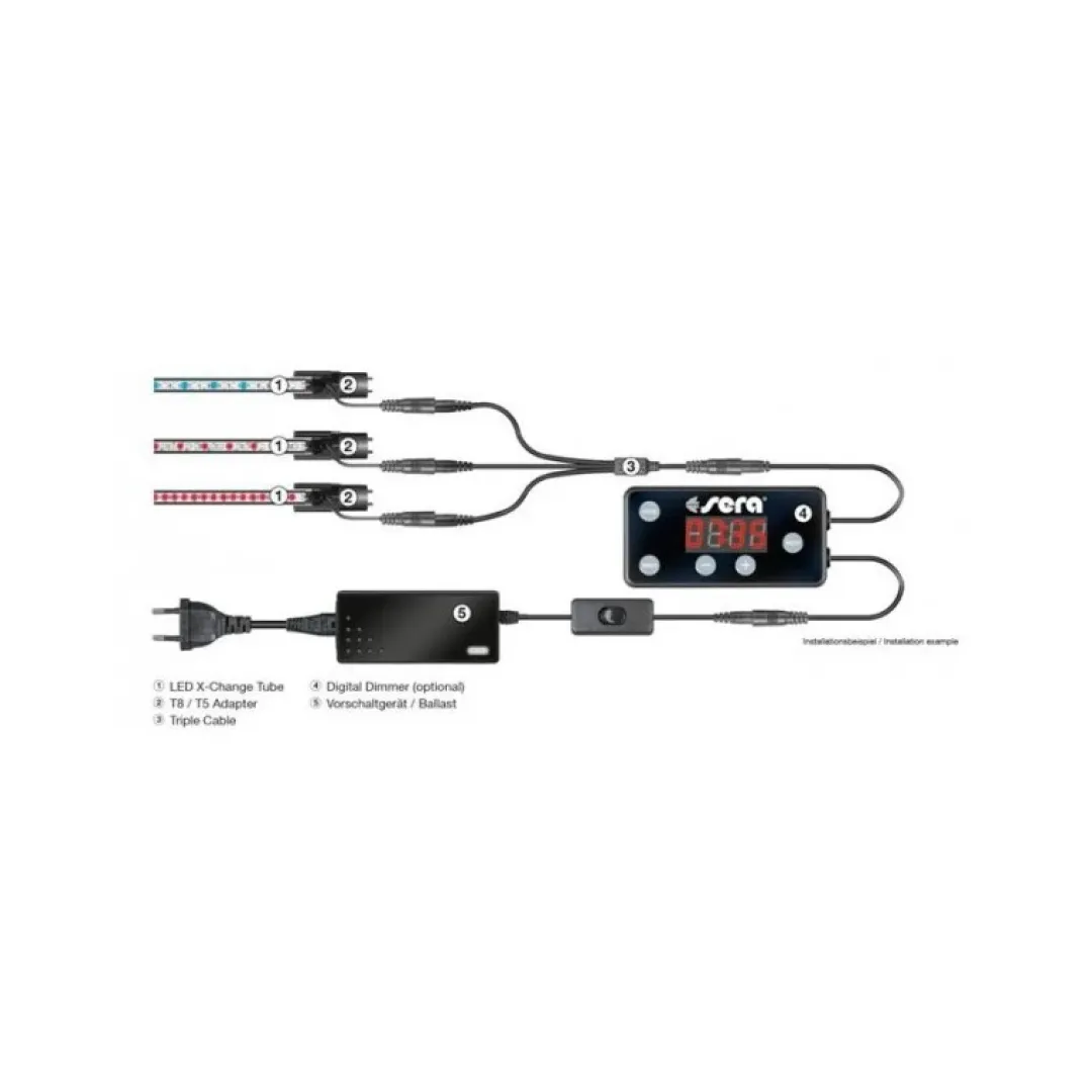 Discount LED X-Change Tube cool daylight 52 cm Lysstofrør Og Pærer Til Akvarier