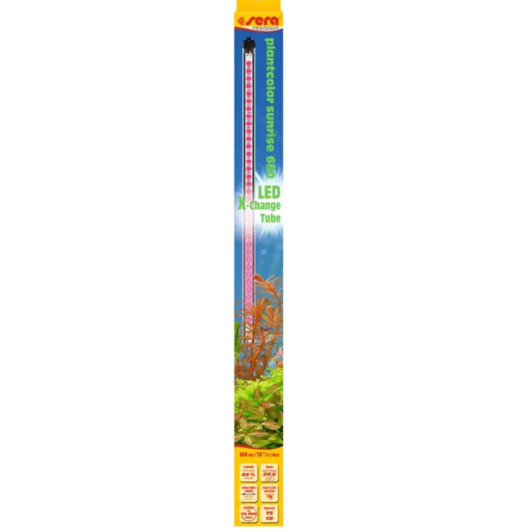 LED X-Change Tube Plantcolor sunrise 66 cm Lysstofrør Og Pærer Til Akvarier