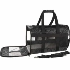 Online Sherpa Original Deluxe Sort hundetaske Large 48x30x29cm Max 10kg Transport Og Adgang Til Hvalpe - Tryg Og Nem Hverdag|Transport Og Adgang For Hunde - Tryg Og Nem Hverdag