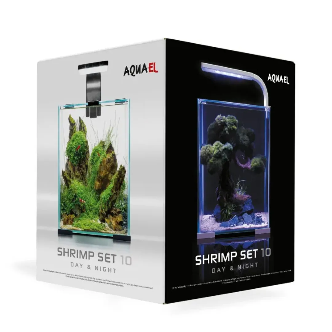 Best Shrimpset Day and Night 10 L 20x20x25 cm Hvid Akvarier
