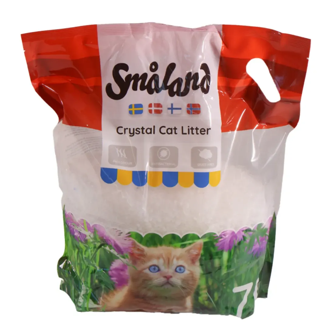 Online Småland Crystal Kattegrus 7L Kattetoiletter Og Kattegrus|Killingetoilet Og Grus Til Killinger - Nem Renlighed Fra Start