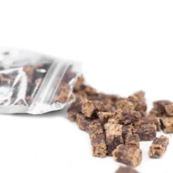 Outlet Snackit Bløde Krondyr terninger 100 g - kornfri hundesnacks Snacks Til Hvalpe - Lækre Godbidder Til Træning Og Forkælelse|Hundeguf Og Tyggeben Til Hunde