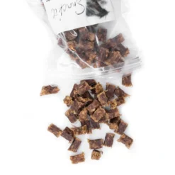 Online Snackit Bløde Rådyr terninger 100 g - naturlige hundesnacks Snacks Til Hvalpe - Lækre Godbidder Til Træning Og Forkælelse|Hundeguf Og Tyggeben Til Hunde