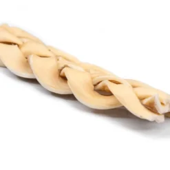 Online Snackit Gigant Flettet Oksehud 25 cm - Ekstra robust tyggeben Snacks Til Hvalpe - Lækre Godbidder Til Træning Og Forkælelse|Hundeguf Og Tyggeben Til Hunde