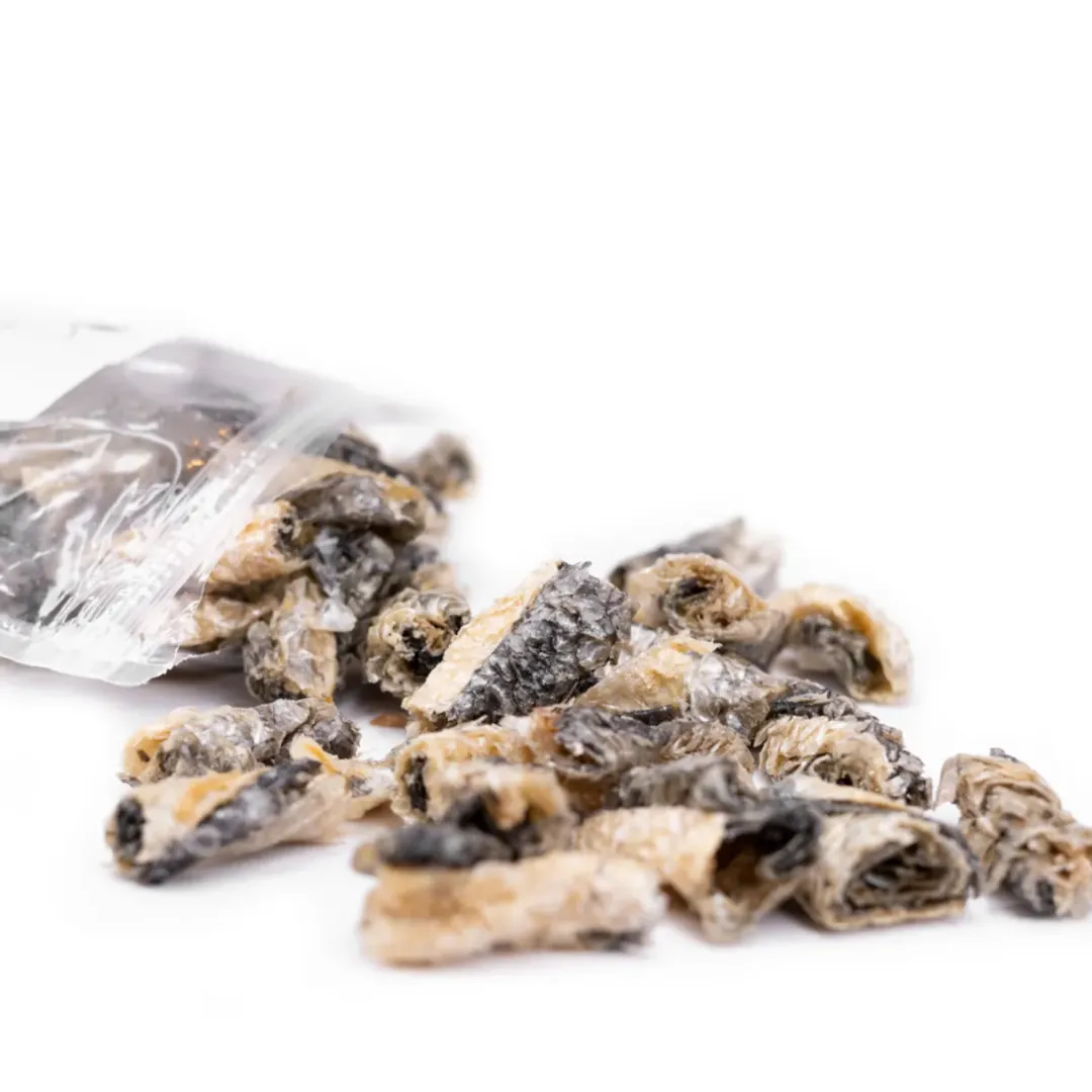 Discount Snackit Lakseskind Mini Ruller 100 g - naturlige hundesnacks Snacks Til Hvalpe - Lækre Godbidder Til Træning Og Forkælelse|Hundeguf Og Tyggeben Til Hunde
