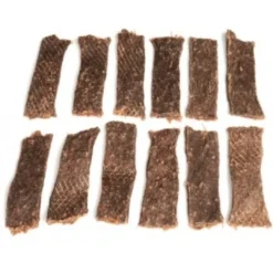 Discount Snackit Oksekødstrips 200 g - Naturlige hundesnacks Snacks Til Hvalpe - Lækre Godbidder Til Træning Og Forkælelse|Hundeguf Og Tyggeben Til Hunde