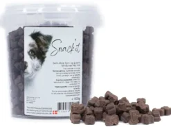 Discount Snackit Semi-Moist Mini Bones med Vildt 500 g - bløde hundesnacks Hundeguf Og Tyggeben Til Hunde
