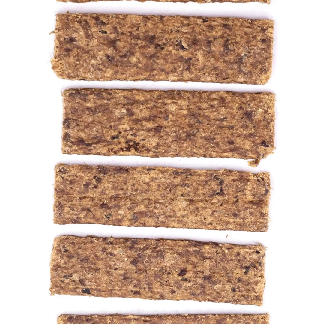 Best Snackit Vildsvinekødstrips 200 g - Naturlige hundesnacks Snacks Til Hvalpe - Lækre Godbidder Til Træning Og Forkælelse|Hundeguf Og Tyggeben Til Hunde