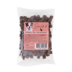 Outlet Softies med gås hundesnacks 200 g - Blød luksusbelønning i hverdagen Snacks Til Hvalpe - Lækre Godbidder Til Træning Og Forkælelse|Hundeguf Og Tyggeben Til Hunde