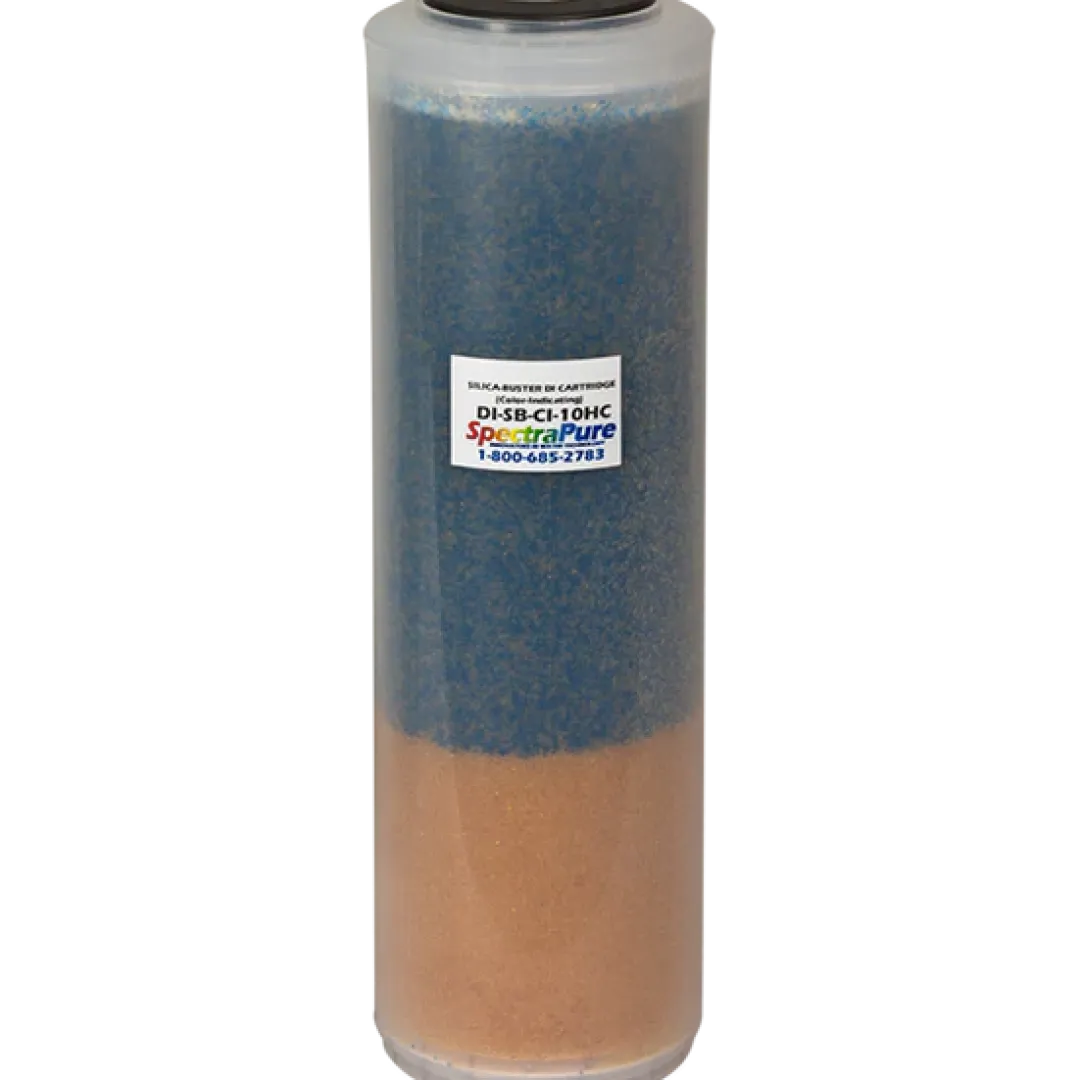 Best Spectrapure Silica Buster DI-SB-CI-10HC farveindikatorpatron Osmoseanlæg