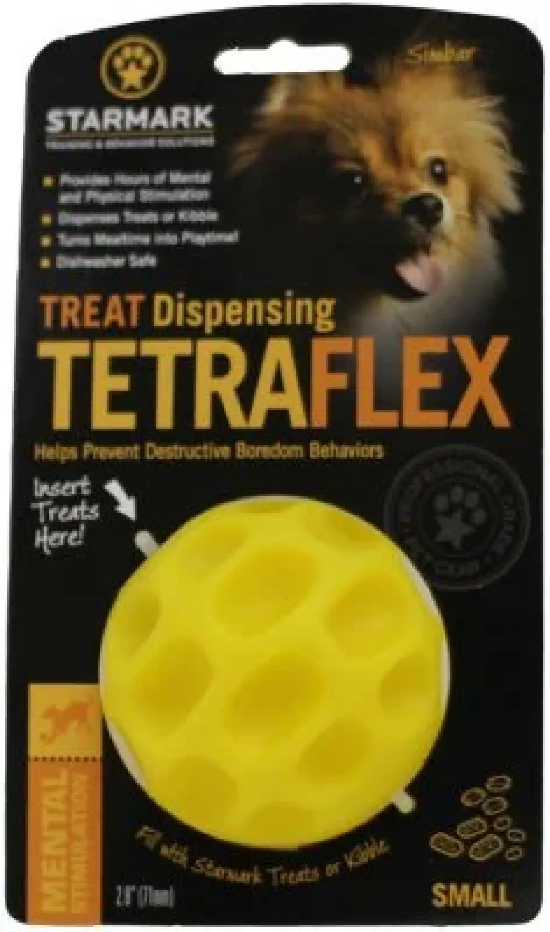 Sale Dispensing Tetra Flex Small - snackbold til små hunde Hundelegetøj Til Alle Hunde Leg Og Aktivering Året Rundt|Legetøj Til Hvalpe - Sjov Leg, Aktivering Og Tryghed Fra Første Dag