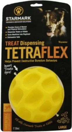 Discount Dispensing Tetra Flex Large - snackbold til store hunde Hundelegetøj Til Alle Hunde Leg Og Aktivering Året Rundt|Legetøj Til Hvalpe - Sjov Leg, Aktivering Og Tryghed Fra Første Dag