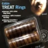 Sale Edible Treat Rings Chicken - refill snack til hunde Hundelegetøj Til Alle Hunde Leg Og Aktivering Året Rundt|Legetøj Til Hvalpe - Sjov Leg, Aktivering Og Tryghed Fra Første Dag