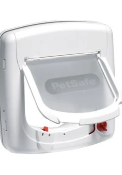 Online Staywell Deluxe Infrarød Kattelem Hvid Kattelemme - Med Eller Uden Chip