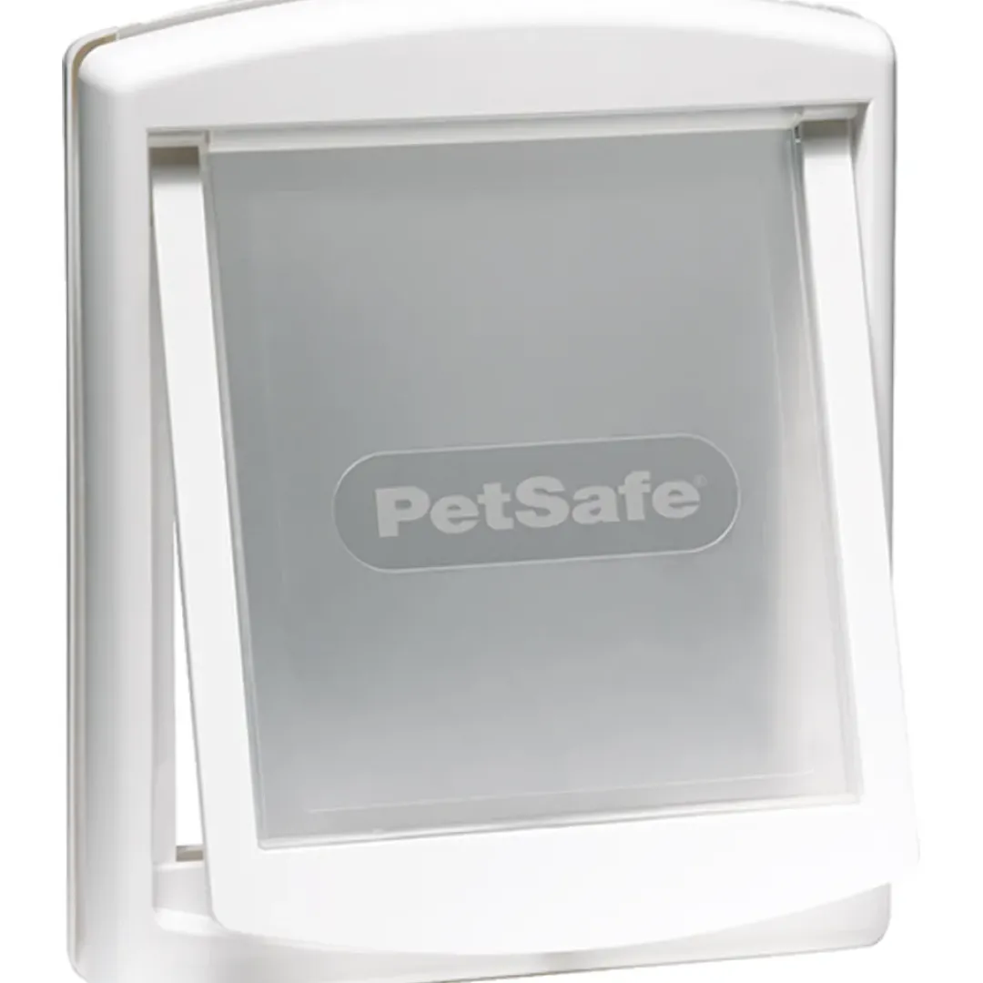 Best Staywell Katte og Hundelem Medium hvid Kattelemme - Med Eller Uden Chip