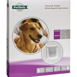 Best Staywell Katte og Hundelem Medium hvid Kattelemme - Med Eller Uden Chip