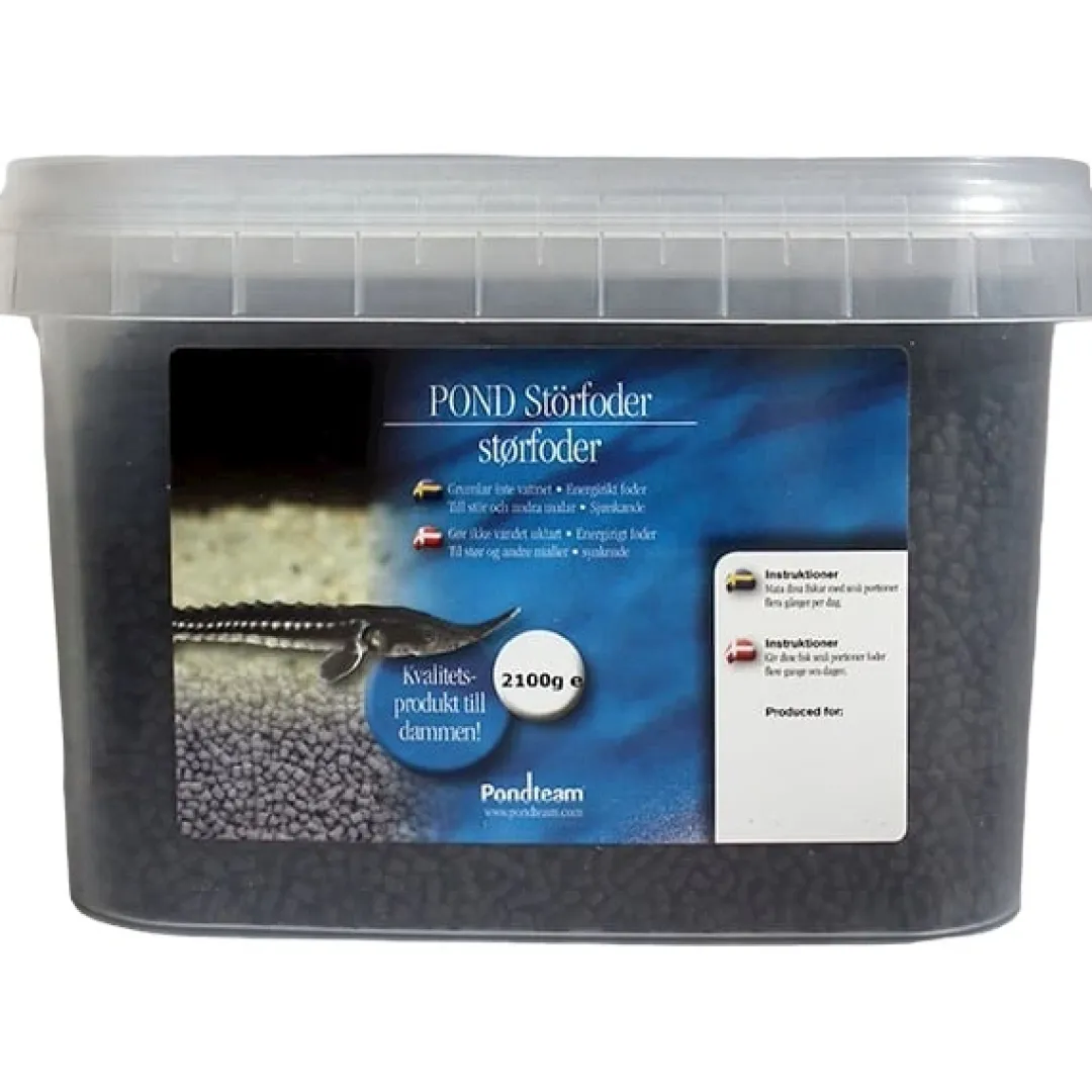 Clearance Størfoder 2100 gram – 3,5 liter 3 mm pellets Havedamsfoder