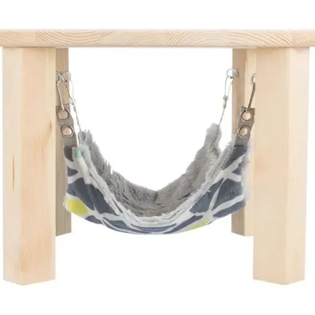 Discount SUNNY Shelter Platform med Hængekøje 28 cm Legetøj Til Gnavere & Kaniner