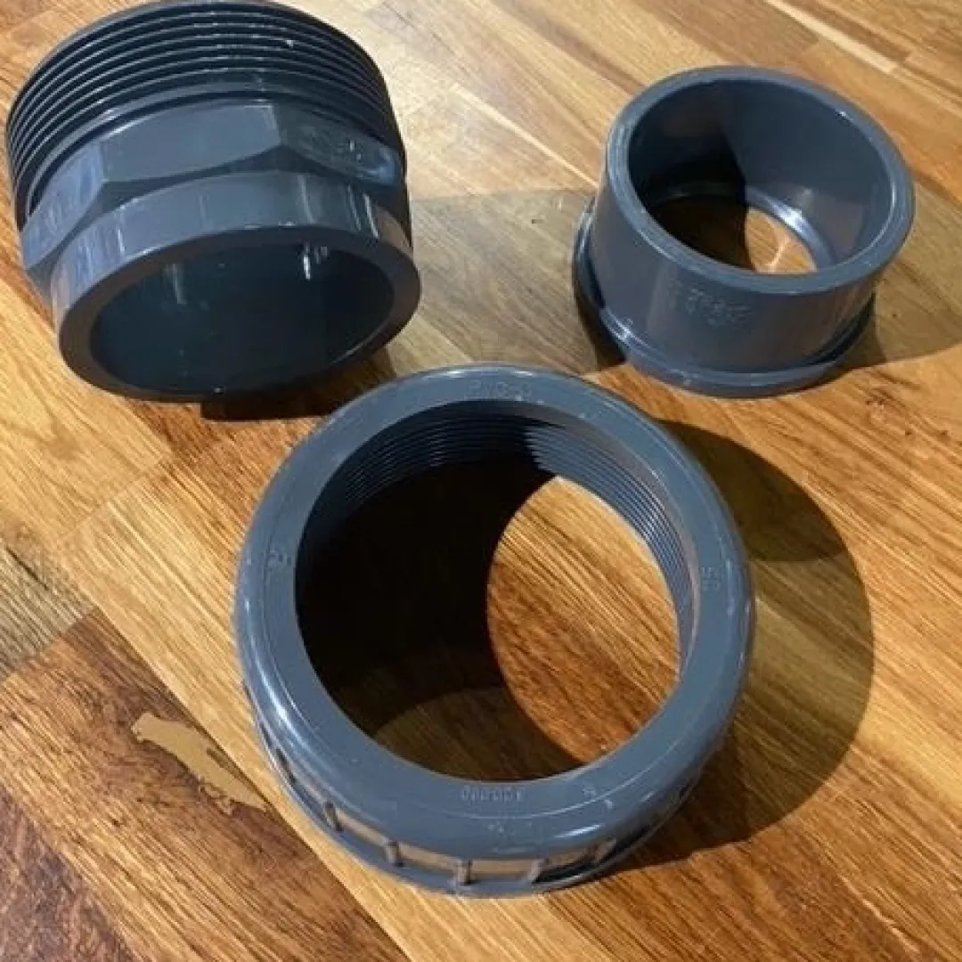 Outlet SuperBead Adaptor VDL Union 90 mm Filtersystemer Til Havedam