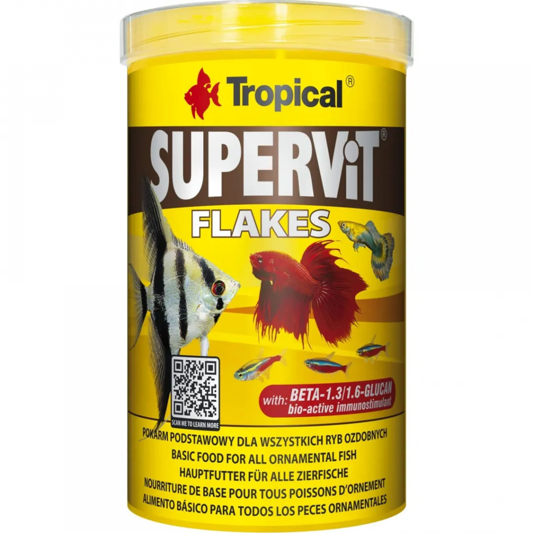 Best Supervit Fiskefoder 1000 ml Fiskefoder Til Ferskvandsfisk