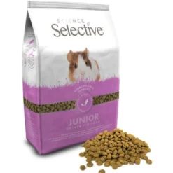 New Supreme Science Selective Junior Marsvin 4 x 1,5 kg Foder & Snack Til Gnavere & Kanin