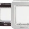 Discount Sureflap Kæledyrsdør 178 x 170 mm i hvid Kattelemme - Med Eller Uden Chip
