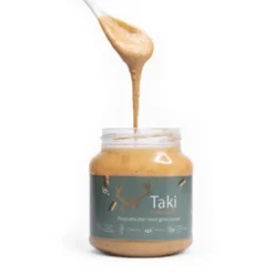 Hot Taki Collagen - Peanutbutter med gevirpulver 330 g - naturlig hundesnack Hundeguf Og Tyggeben Til Hunde