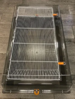 Outlet Tamburino Hamsterbur grå/brun bund Bure & Tilbehør Til Gnavere & Kaniner