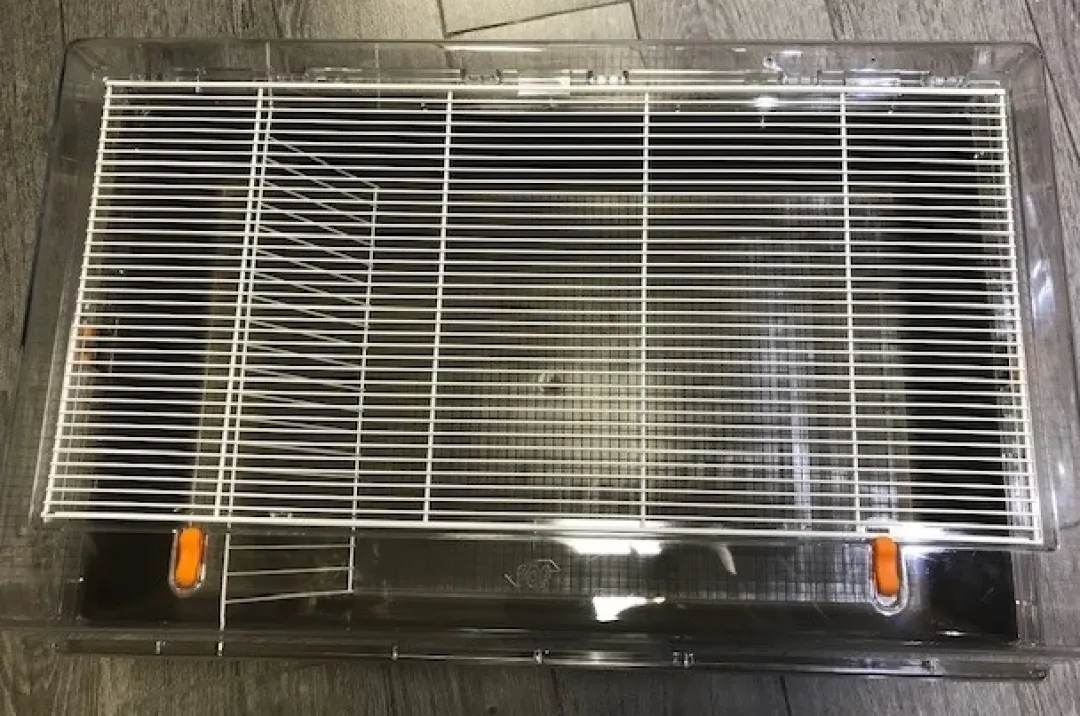 Outlet Tamburino Hamsterbur grå/brun bund Bure & Tilbehør Til Gnavere & Kaniner