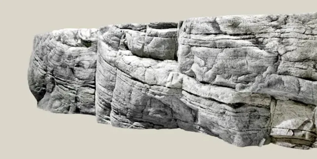 Best Tanganyika Baggrund Hvid Kalksten 200 x 60 cm Akvariebaggrunde