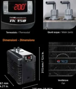 Clearance TECO Køler TK 150 Køler Og Blæser
