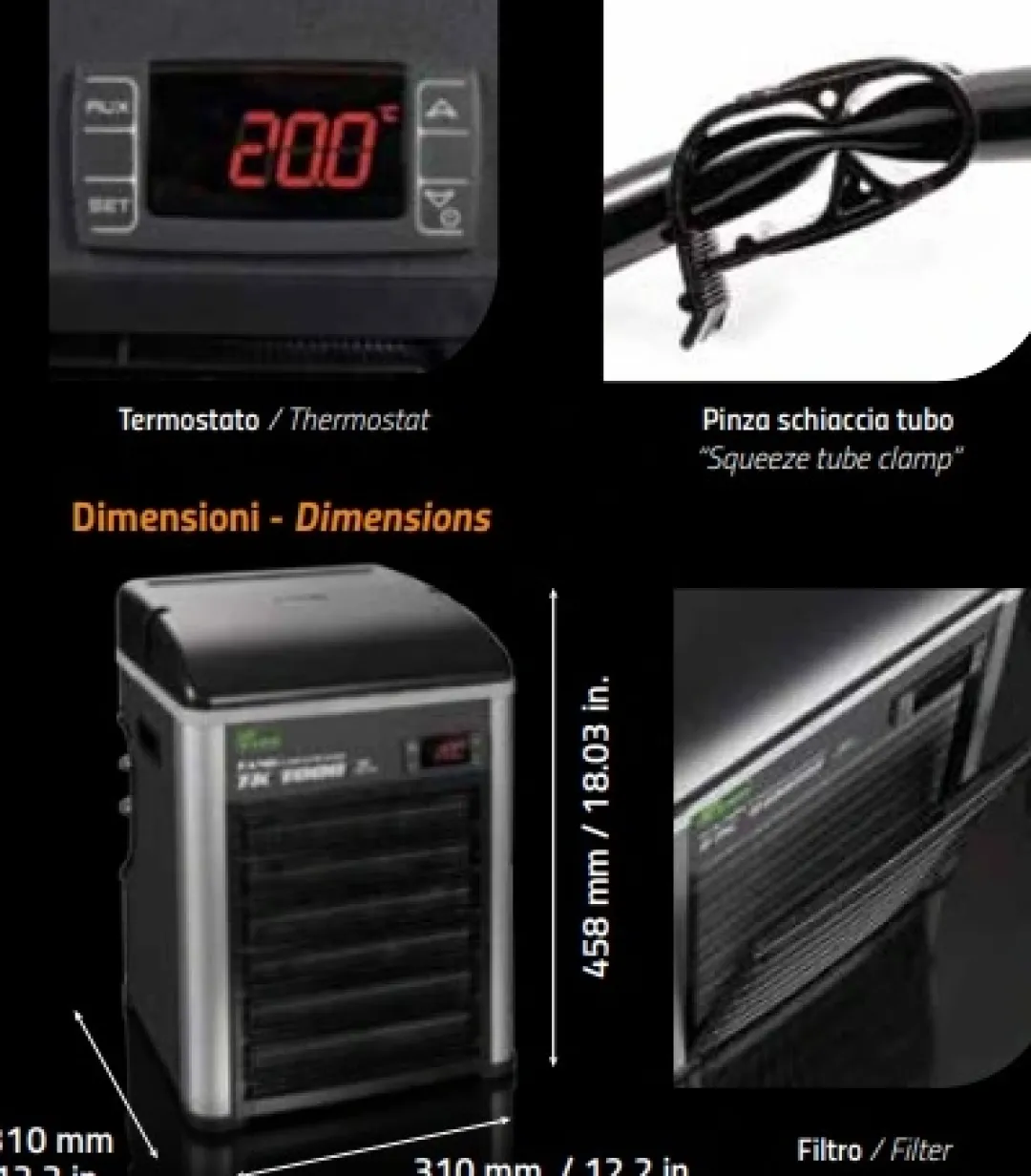 Clearance TECO Køler TK 1000 Køler Og Blæser