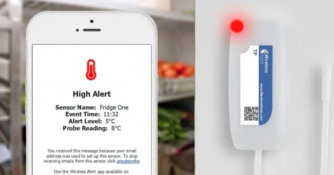 Online Temperatur Alarm med WIFI alert Måleudstyr Til Akvarium|Tilbehør Til Terrarier