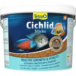 Tetra Cichlide Sticks 10 Liter Fiskefoder Til Ferskvandsfisk