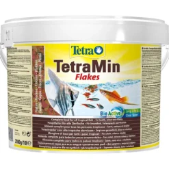 TetraMin Flagefoder 10 Liter Fiskefoder Til Ferskvandsfisk