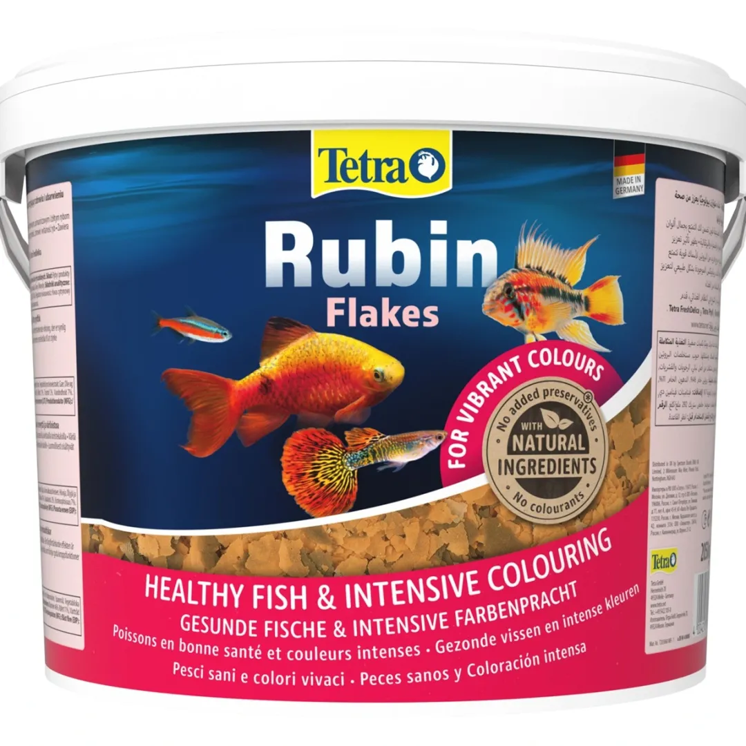 New TetraPro Tetrarubin 10 Liter Fiskefoder Til Ferskvandsfisk